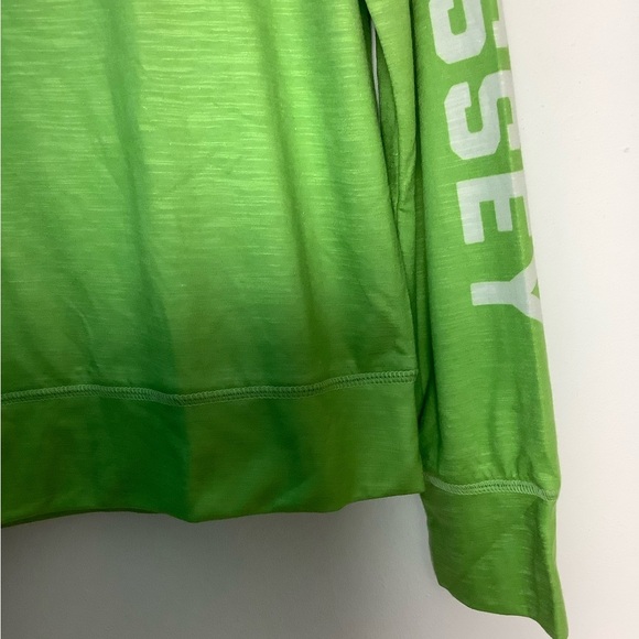 Men’s Medium Lime Green Lightweight Pullover Hoodie Sweatshirt Long Sleeve NWT - Picture 6 of 9